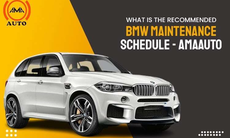 Recommended BMW Maintenance